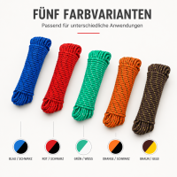 Allzweckseil – 8 mm × 20 m, robust,...