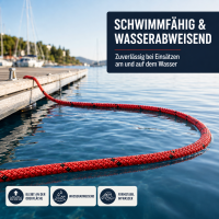 Allzweckseil – 8 mm × 20 m, robust, schwimmfähig und wetterfest, verschiedene Farben