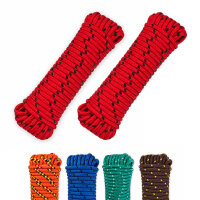 Allzweckseil 2er Set – 8 mm × 20 m, robust, schwimmfähig und wetterfest, verschiedene Farben