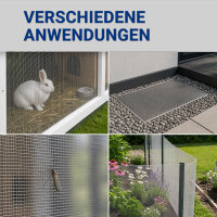 Aluminium-Fliegengitter – wahlweise 60 × 120 cm oder 80 cm × 12,5 m