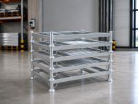 Rohrpalette – Barille  stapelbare Transport- und Lagerpalette