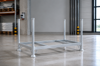 Rohrpalette – Barille  stapelbare Transport- und Lagerpalette