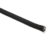 Expanderleine, Farbe:  Schwarz 6 mm / 8 mm x 100 m