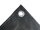 3,41 x 1,76 m, Bauzaunplane / Sichtschutzplane, Farbe: SCHWARZ - DIN 4102-B1