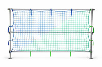 Seitenschutznetz 2x10m - 2x5m mit angenähten GSV
