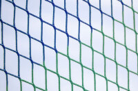 Seitenschutznetz 2x10m - 2x5m mit angenähten GSV
