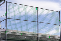 Seitenschutznetz 2x10m - 2x5m mit angenähten GSV