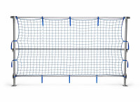 Seitenschutznetz 2x10m - 2x5m mit angenähten GSV