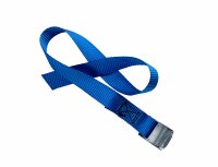 Gurtschnellverschluss für Seitenschutznetze – 60 cm mit verzinktem KlemmschlossGrün / Blau / Rot
