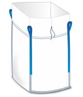 Big Bag mit Schürze, 90 x 90 x 110 cm