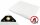PVC-Abdeckplane ca. 650 g/m², schwer entflammbar B1, Farbe: Weiß