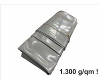 PVC Gewebeplane 1300g/m²  B1 Gr. 3 x 15 m Abverkauf...