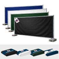 AEGITEX 3,41 x 1,76 m, Bauzaunplane / Sichtschutzplane,...